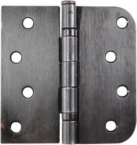 Rbb4040-58sq-us10b  Inc. 4 Inch With 5/8 Square Radius Ball Bearing Door Hinges Heavy-duty Steel R