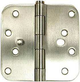 Rpb-4040-58-316us32dsec  Inc. 316 Marine Grade Stainless Steel Security Door Hinges 4 Inch With 5/8 Radius - Secu