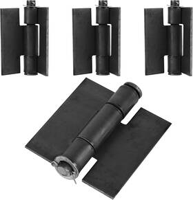 Inchoco 313053675683 Heavy Duty 4 Inch Weldable Metal Butterfly Hinges - Pack For Gates And Trailers