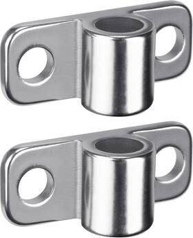 Insaga 711181500554 304 Stainless Steel Wall Mount Gate Hinge 2pcs Hinges Heavy Duty One Piec