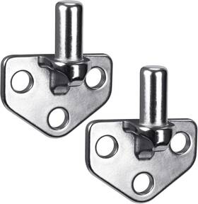 Inps-003 Insaga 304 Stainless Steel Gate Hinges Heavy Duty Non-welded Hardware 2pcs Wall