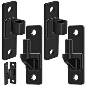 Inps-b-2-p2 Insaga Heavy Duty Gate Hinges 2pack High Strength Steel With Electroplated Finish 600