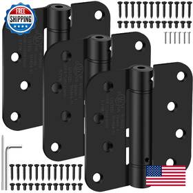 B0f5hmk9b1 Ioq 4 Inch Self Closing Door Hinges 5/8 Radius Corners Spring Loaded For Exterior G