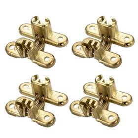 Iplusmile 092239743936 Hidden Hinge -hidden Gate Silent Table Invisible Loose-leaf Mute