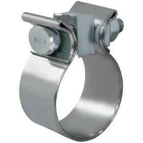 Xw250314-3 Isdvbuy 2 Pack 1.75 Inch Exhaust Clamp 1 3/4 Stainless Steel Heavy Duty Muffler