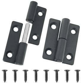 44556-loh-l2 Itrolle Lift Off Hinge 2pcs 50x36x2mm Black Stainless Steel 304 Left Detachable
