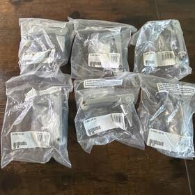 Cb1-us26d Ives Lot Of 6 Cb1 Us26d Carry Bar With Sex Bolt - Satin Chrome
