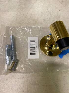 Fs4443 Ives Fs444 3 Inch Height Cast Brass Floor Door Stop Polished