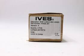 Hinge.251 Ives 3-pk Standard Weight Full Mortise Hinge Ss Satin 4-1/2-in X