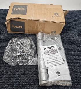 Hinge.371 Ives 3 Pieces 5bb1 Door Hinges Brushed Nickel 4.5 Inch X