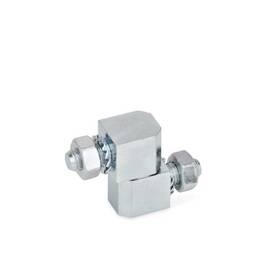 Gn129-12-z J.w. Winco 12wng7 2 Part Lift-off Hinge Steel