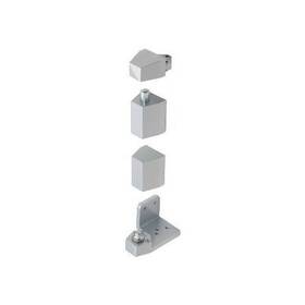 0p25rha Jackson Aluminum Right Hand 3/4 Offset Pivot Hinge Set - Flush With Frame