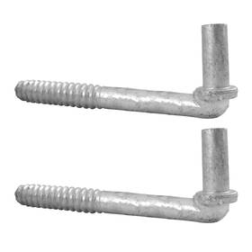 Jake Sales 840129212966 6inches Wood Post Lag Screw Hinge - 5/8 Pin 2 Pack