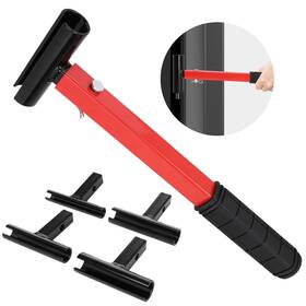 Hyl2374 Janxyv Door Hinge Adjustment Tool Set 4 Size With Replacement Rounds-hinge Gap Adjus