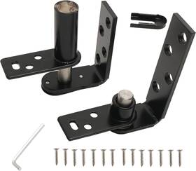 Javouka 705353064104 Swing Door Hinge Cafe Hinges Dual Hardware Commercial Saloon H
