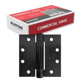 Js-3sp1 Jelostone 850063413237 2 Pack - 4.5 Inch X4.5 Self Closing Reversible Door Hinge Js-3sp1- Heavy Duty Com