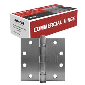 Jelostone 850063413343 3 Pack - Commercial Grade Ball Bearing Door Hinge 4-1/2 X Ul Listed And