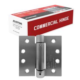 Js-3sp2-chrome Jelostone 3 Pack - 4.0 Inch X4.0 Self Closing Reversible Door Hinge Heavy Duty Commercial