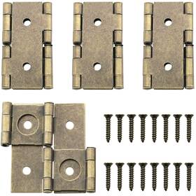 Fdhinge-47x45-br4 Jjhxsm 4pcs Bronze Folding Double Hinges 47x45mm Screen Gate W