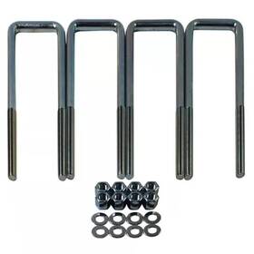 Bs-101-398a Jkyh Techplus 3 Inch Wide Leaf Spring Axle Square U-bolts 8.75 Long 9/16 X