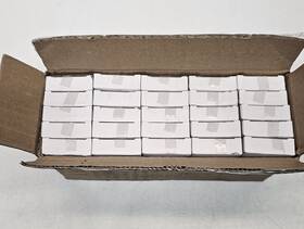 Jh35217 Jones Stephens 25 Pcs Door Hinge 3.5 Inch 1/4r 2.2mm Rp Satin Brass 2 Hinges In Each Box