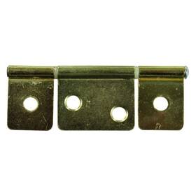 70625 Jr Products Brass Non-mortise Door Hinges