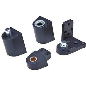 Il-op-14-rh-du Kaba Ilco Sets Pivot Hinge Diecast Aluminum Half Surface