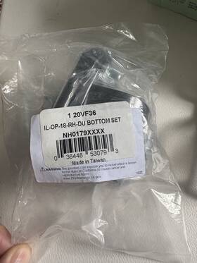 Il-op-18-rh-du Kaba Ilco Bottom Set Offset Pivot Hinge Half Surface 125 Lb. Pk 6