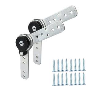 Kaiissa 791571583640 2 Pack Of Furniture Adjustable Angle Hinge Automatic Reset Function Ang