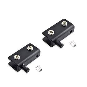 Hd0060 Kaiissa 2 Pack Of Stainless Steel Glass Door Pivot Hinge 40x20x10mm Adjustable