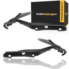 Karparts360 Ch1236124 For Ram 1500 2011-2020 Hood Hinge Driver And Passenger Side Pair Steel Ch1236