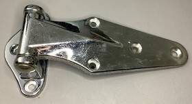 8-1070 Kason 7/8-1070 7/8 Inch Offset Chrome Plated Narrow Flange Hinge B512