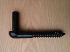 Kbs Black Pintle Lag For Barn Door Pinnel Strap Hinge