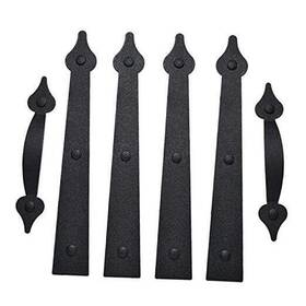 Kdup Hardware 779605712266 Garage Door Magnetic Decorative Carriage Accents Faux Hinges 1 Pack