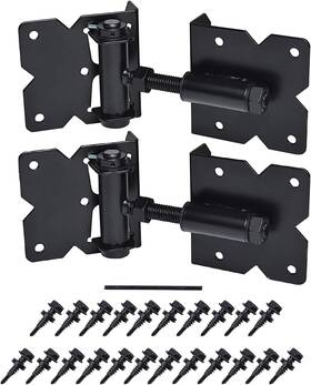 Kdup Hardware Co. Ltd. 711181485004 Self Closing Gate Hinges Heavy Duty For Wooden/vinyl/pvc Fences 90 Degr