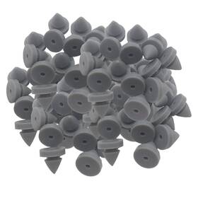Kfzdcg 792105550367 100 Pcs Rubber Door Silencer Metal Anti Collision Heavy Duty R