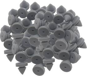 Silencer-01-100 Kfzdcg 100 Pcs Rubber Door Silencer Metal Anti Collision Heavy Duty