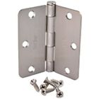 Kh3sn1430 Pack Of Inch Satin Nickel Door Hinges Radius 646437142601