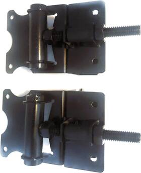 Kiavetta 734965046994 Stainless Steel Wrap Around Self Closing Gate Hinge Resist Rust And Long Lasting