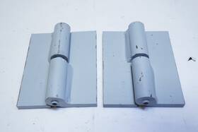 2500lh  Kiesler Machine Inc Read Lot 2 Carbon Steel Heavy Duty Weld-on Hinge 3/8 Inch Thick 5 X4 1/8