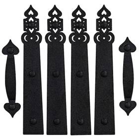 Kitmous 754111116333 Hanslink Magnetic Garage Door Decorative Hardware Faux Hinges And Handles Kit