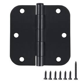 4r-us19bk-12 Kiw 6rh35-1/4r-us19bk-12 12 Pack Black Door Hinges Matte For Doors 3 1/2 Interior D