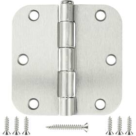 4r-us19sn-12 Kiw Kiw-6rh35-1/4r-us19sn-12 12 Pack Nickel Door Hinges Brushed For Doors 3 1/2 Interior Doo