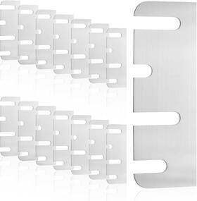 Khhj-mjldp001 Kkonhii Door Hinge Shims 15 Pcs Coated Finish Shim For Repair Kit Stainless