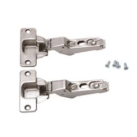 Kv.8080hkezf Knape & Vogt And Free-swing Hinge Inset Nickel Kit 8080 Hkezf Pocket Door
