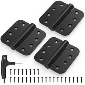 Zddh-bl3 Kolet Self Closing Door Hinges 4x4 Inches With Auto Close Heavy Duty Stainless Steel
