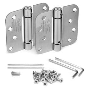 Ks Hardware 758277852418 Mortise Spring Hinge Automatic Self Closing Door Hinges With Complete Insta