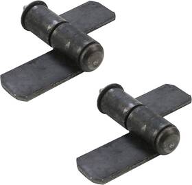 Ku1574 Kumgrot Weldable Lift Off Hinges 4 2/3 X 3 3/7 Inch Heavy Duty Weld On Ca