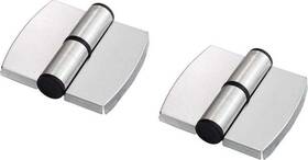 Kyien 616814002057 2pcs Public Toilet Stainless Steel Hinge Partition Hardware Connection Hotel