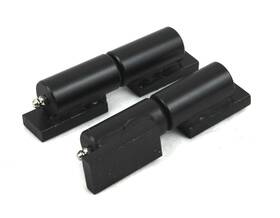 L.a Ornamental 723736407645 Heavy Duty Weldable Gate Hinge Pair - 5 Barrel Style 450lb Capacity